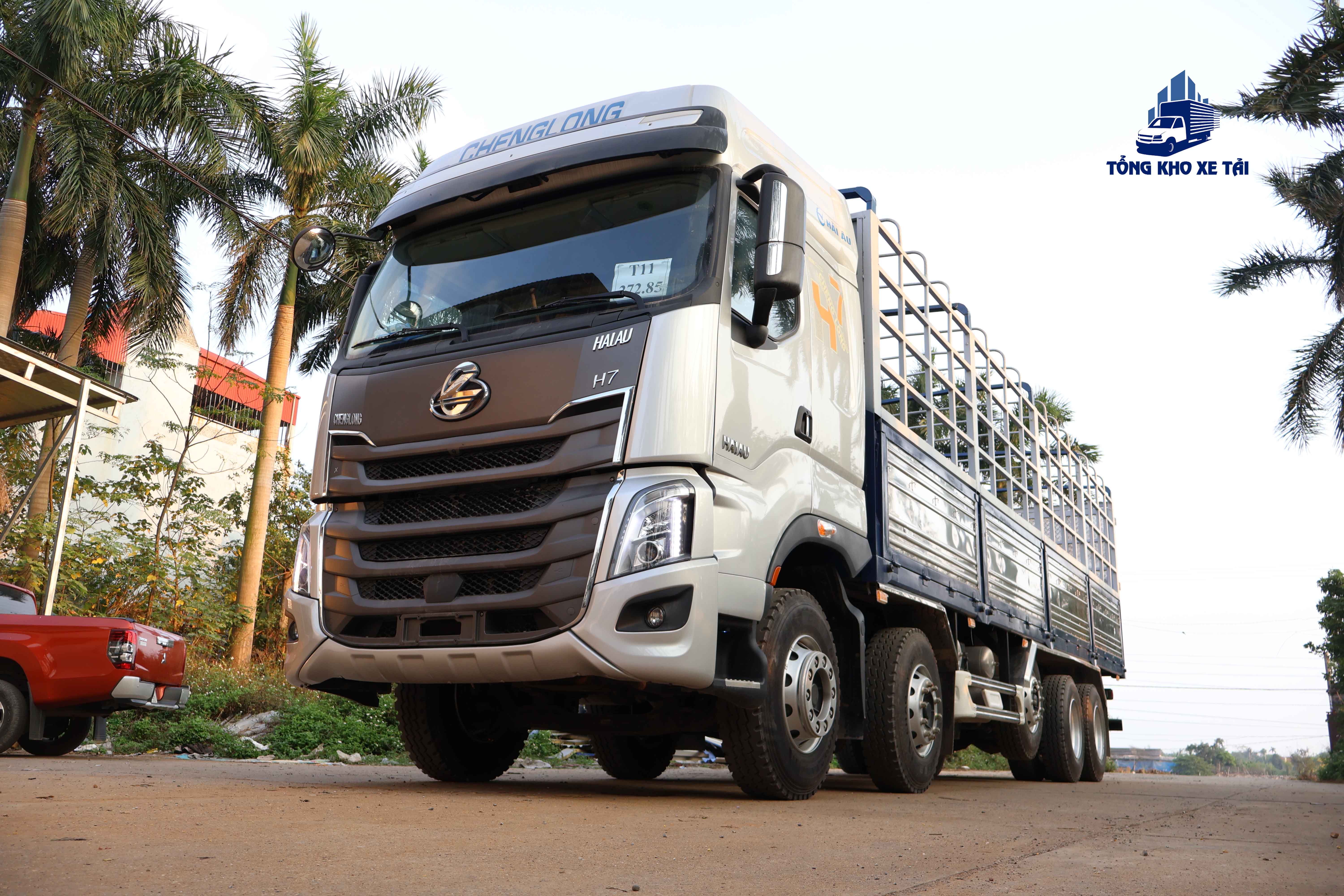 XE TẢI 5 CHÂN CHENGLONG H7 360Hp THÙNG MUI BẠT ĐỜI 2026